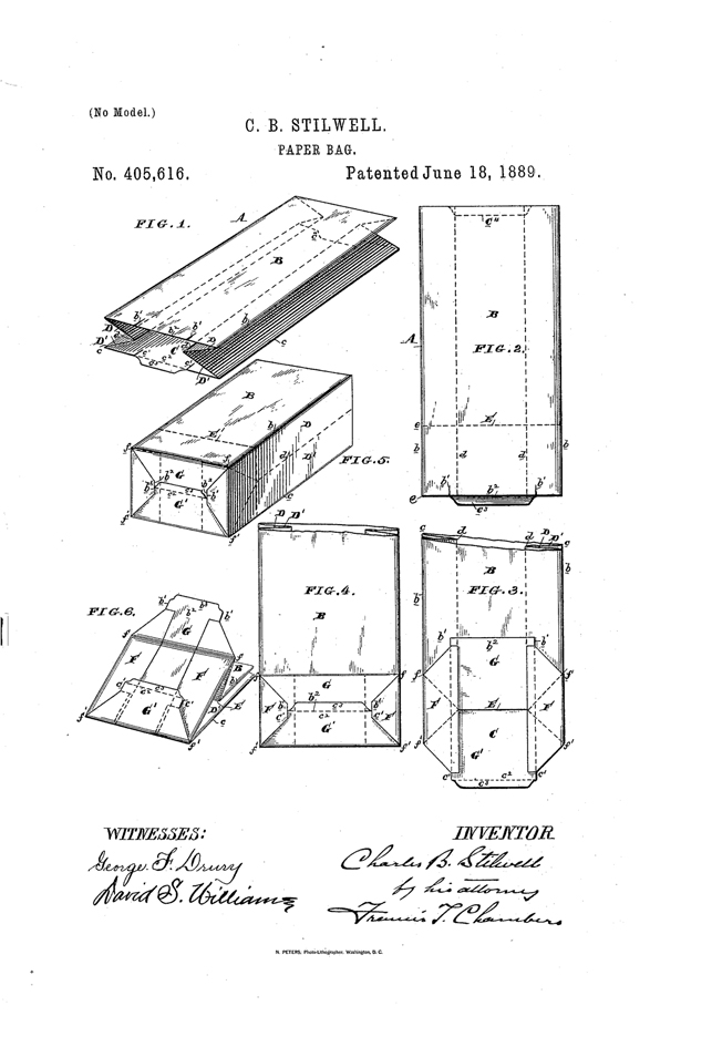 shopper personalizzate brevetto Charles Stilwell